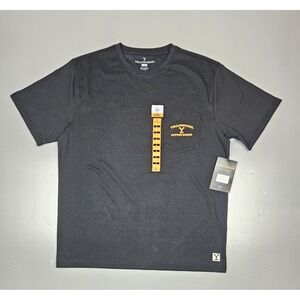 Yellowstone Dutton Ranch T-Shirt‎ Mens Large. Black Stain Resistant TV Show. NWT